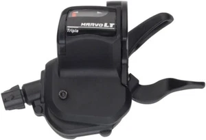 microSHIFT MarvoLT Cambiatore trigger sinistro, tripla, leva in acciaio, indicatore ingranaggi - Foto 1 di 1