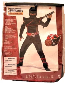 California Costumes Characters Come to Life - Kids STEALTH NINJA (Small 6-8) - Picture 1 of 2