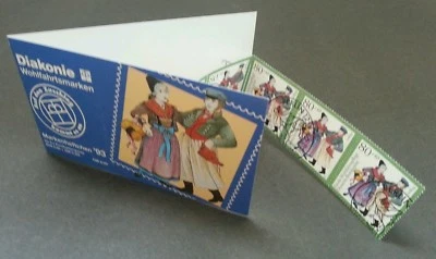 Germany Traditional Costumes 1993 Cloth Attire Culture Art Dance (booklet) CTO - Image 1 of 3