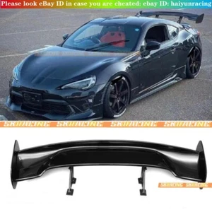 Fits 2022 SUBARU BRZ TOYOTA GR 86 GT STYLE HIGHKICK GLOSSY BLACK TRUNK SPOILER - Imagen 1 de 6