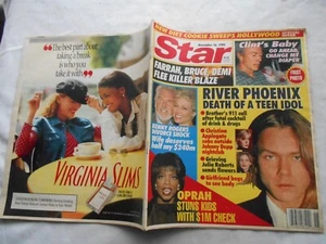 STAR Magazine-NOVEMBER 16, 1993 RIVER PHOENIX - Picture 1 of 2