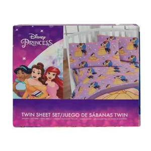 Beauty And The Beast Dance With Me Princess Belle Twin Bed Sheet Set - 3 Piece - Picture 1 of 3