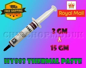 HALNZIYE HY883 THERMAL PASTE 3GM & 15GM 6.5w/M-K HIGH PERFORMANCE LIKE MX4