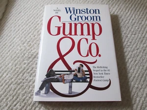 Winston Groom Gump & Co. HC/DJ 1st Edition 1st Print Forrest Gump Sequel - Picture 1 of 9