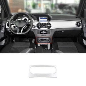 For Mercedes-Benz GLK 2013-2015 ABS Silver Air Conditioning Switch Panel Trim 1X - Picture 1 of 12