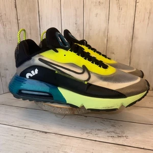Herren Nike Air Max 2090 Weiß Volt Baldrian Blau Schwarz Herren Größe 14 BV9977-101 - Bild 1 von 12