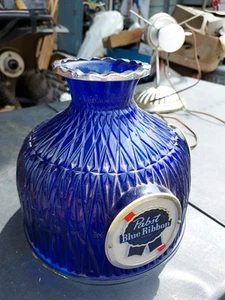 Expositor de pared lámpara iluminada cerveza cinta azul Pabst - Imagen 1 de 11