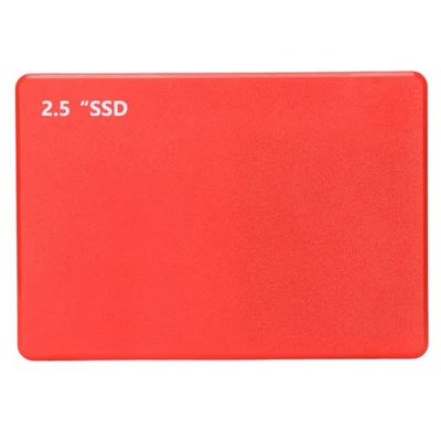 256GB 2.5 Inch SATAIII Internal SSD Red Color Shock Resistant 1500G Up To 500M/S - Image 1 of 4