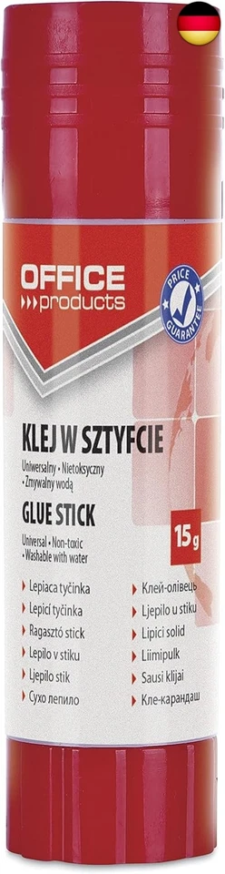 OFFICER PRODUCTS OFFICE PRODUCTS Original Klebestift 15 g Weiss/Kinderfreundlicher Kleber für