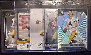 Lote de 5 tarjetas Brett Favre 2024 totalmente certificadas Zenith Prizm Prestige para registro - Imagen 1 de 6