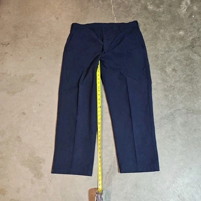 Workrite 36x28 Station Pants Fire Resistant 2112 Nomex ARC 7 Firefighter Navy - Image 1 of 4