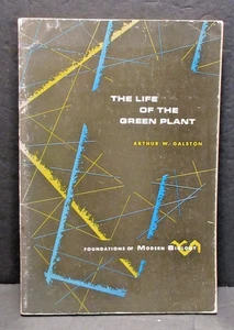 VINTAGE Foundations of Modern Biology: The Life of the Green Planet Galston 1961 - Picture 1 of 5