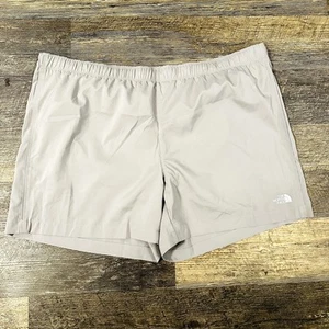 The North Face Herren grau solide Outdoor elastische Taille Wander Shorts Gr. XXL Neu mit Etikett - Bild 1 von 7
