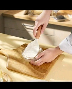 MAGICLULU Silicona Madera Arroz Paleta Utensilios Cocina Cucharón Mango - Imagen 1 de 9