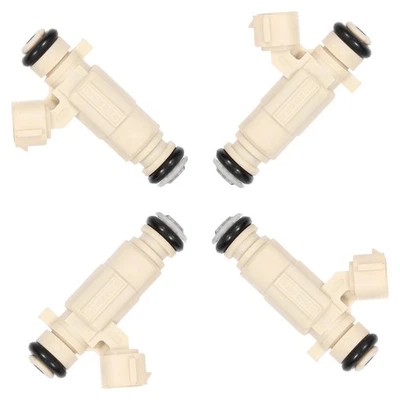 4 inyectores de combustible para KIA RONDO 2007-2010 2,7 L V6 2004-2009 KIA para SPECTRA 2,0 L Foto 1 de 4