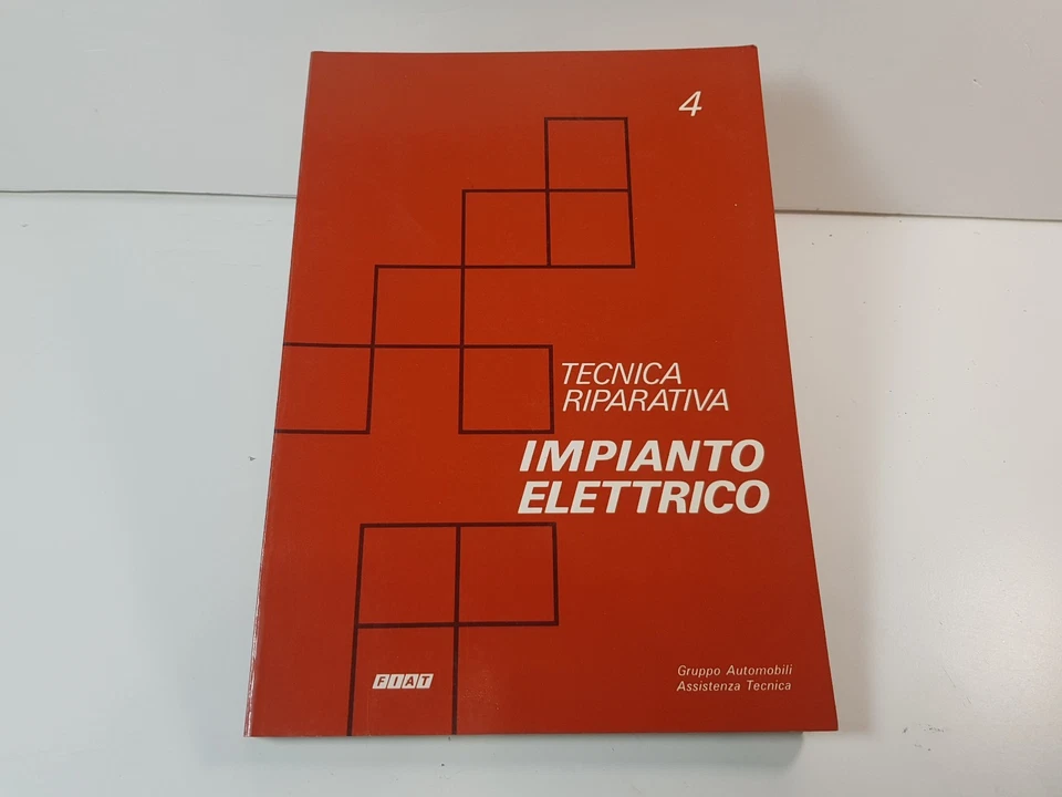 Manuale officina Fiat tecnica riparativa impiant elettrico generico vari modelli - Immagine 1 di 4