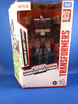 New Transformers Deseeus Army Drone Deluxe Class Netflix War For Cybertron - Image 1 of 4
