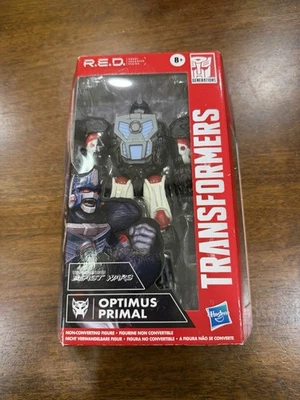 Hasbro Transformers R.E.D. Beast Wars Optimus Primal Figure New Sealed - Image 1 of 2