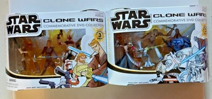 Star Wars CW Commemorative DVD Collection Jedi Force Pack + Sith Attack Pack NIB - Picture 1 of 13
