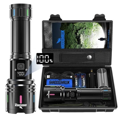 Flashlights High Lumens Rechargeable - 2000 Lumen 30W Super Bright LED Flash ... - Image 1 of 4