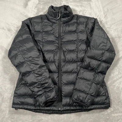 Chaqueta REI Coop XL Negra 650 Plumón Aislamiento Exterior Empacable Viaje Senderismo Trek Foto 1 de 4