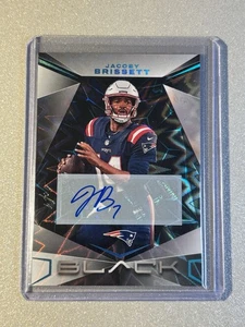 JACOBY BRISSETT 2024 PANINI BLACK AUTOGRAPH PLATINUM AUTO 1/1 One Of One Prizm - Picture 1 of 3