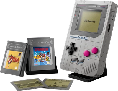 Lego Game boy 72046 Super Mario Zelda Ufficiale Mint Console Gameboy - Immagine 1 di 4