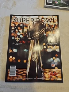 Super Bowl XLIV 44 Programme Indianapolis Colts v New Orleans Saints - Picture 1 of 8