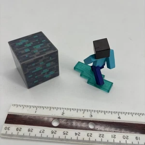 MINECRAFT STEVE Y BLOQUE LADRILLO - Imagen 1 de 4