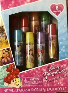 Disney Princess II Roll On Flavored Lipgloss 8er Pack Mehrfarbig Geschenkset - Bild 1 von 4