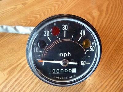 Honda Cl70 Scrambler 1970 1971 velocímetro Honda nuevo en caja Foto 1 de 3