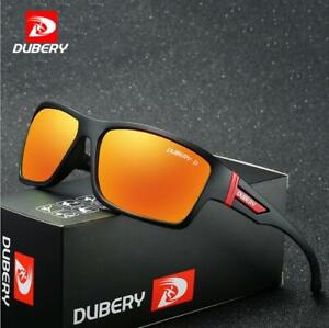 DUBERY Men's Polarized Sunglasses Driving Outdoor Sport Cycling Glasses New