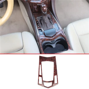 Wood Grain Center Console Gear Shift Frame Cover Trim For Cadillac SRX 2010-2016 - Picture 1 of 12