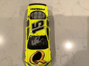 PAUL MENARD AUTOGRAPHED 2006 CHEVY MONTE CARLO QUAKER STATE DIECAST & CARD - Picture 1 of 12