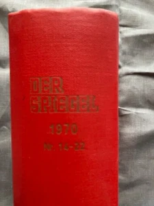 1970 Der Spiegel originale gebundene Ausgaben Bücher hier 1970 v. 30.03 - 25.05 - Bild 1 von 4