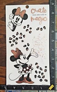 MINNIE MOUSE THE HAPPY PLANNER, ONE SHEET BEAUTIFUL CLEAR VINYL STICKERS #THP07 - Picture 1 of 2