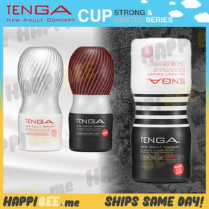 TENGA Original Vacuum Cup🍯STRONG & GENTLE Male Masturbator SUCTION Stroker Toy - Picture 1 of 17