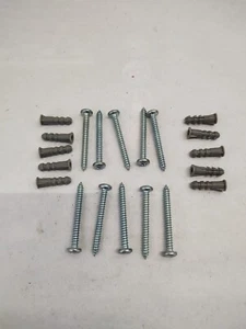 ClosetMaid 52876 Screws(10) And Anchor(10) NOS - Picture 1 of 4