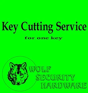 Key Cutting Service-Purchase After Pre Approval & In Conjunction W/Key Purchase - Picture 1 of 1