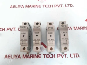 Lote De 4X Buss CHM1I 30A 600V Soporte De Fusible - Imagen 1 de 4