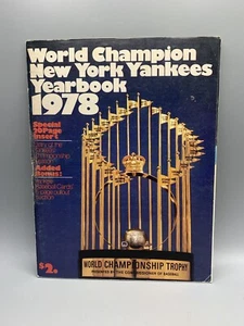 1978 ANUARIO DE LOS YANQUIS DE NUEVA YORK CAMPEÓN MUNDIAL DE BÉISBOL YANQUIS Magnavox anuncio de televisión - Imagen 1 de 12