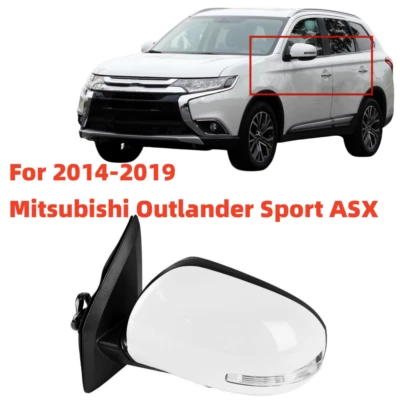 Espejo retrovisor puerta izquierda eléctrico térmico con señal para Mitsubishi Outlander Sport ASX 14-19 Foto 1 de 4