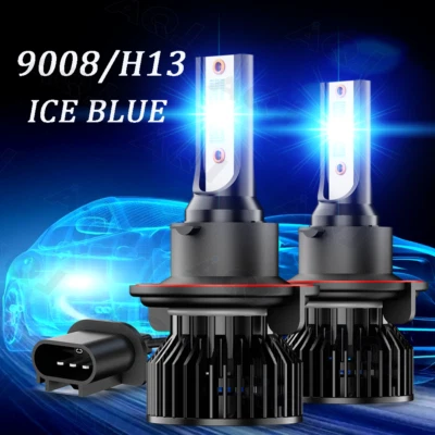 Fits Mercury Grand Marquis 2006-2011 -2x  LED Headlight High Low Ice Blue  Bulbs Foto 1 de 4