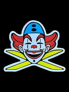 Happy Scary Clown Sticker Decal - Picture 1 of 1