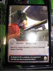 STAR WARS CCG JEDI KNIGHTS CARD MINT/N-MINT PONDA BABBA'S... UNCO 1 ST DAY 107 U - Picture 1 of 1