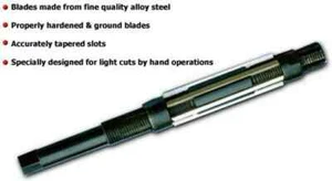 New ADJUSTABLE HAND REAMER H9 - 25/32" - 27/32" / 19.84 - 21.43 MM EXPANDING - Foto 1 di 1