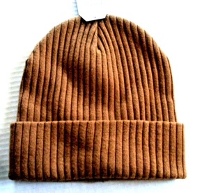 Gorro para hombre tostado talla única tejido nuevo - Imagen 1 de 2
