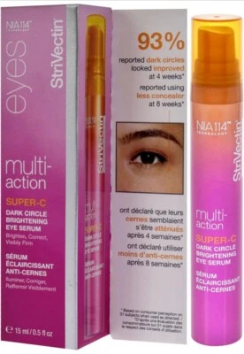StriVectin Multi-Action Super-C Dark Circle Brightening Eye Serum 15ml Vegan - Image 1 of 4