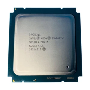 Intel Xeon E5-2697 V2 LGA2011 Server CPU Processor 2.7GHz 12 Core SR19H 130W - Picture 1 of 2