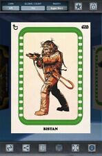 Star Wars Card Trader - 2017 Rogue One: Classic Card Art - Bistan Green